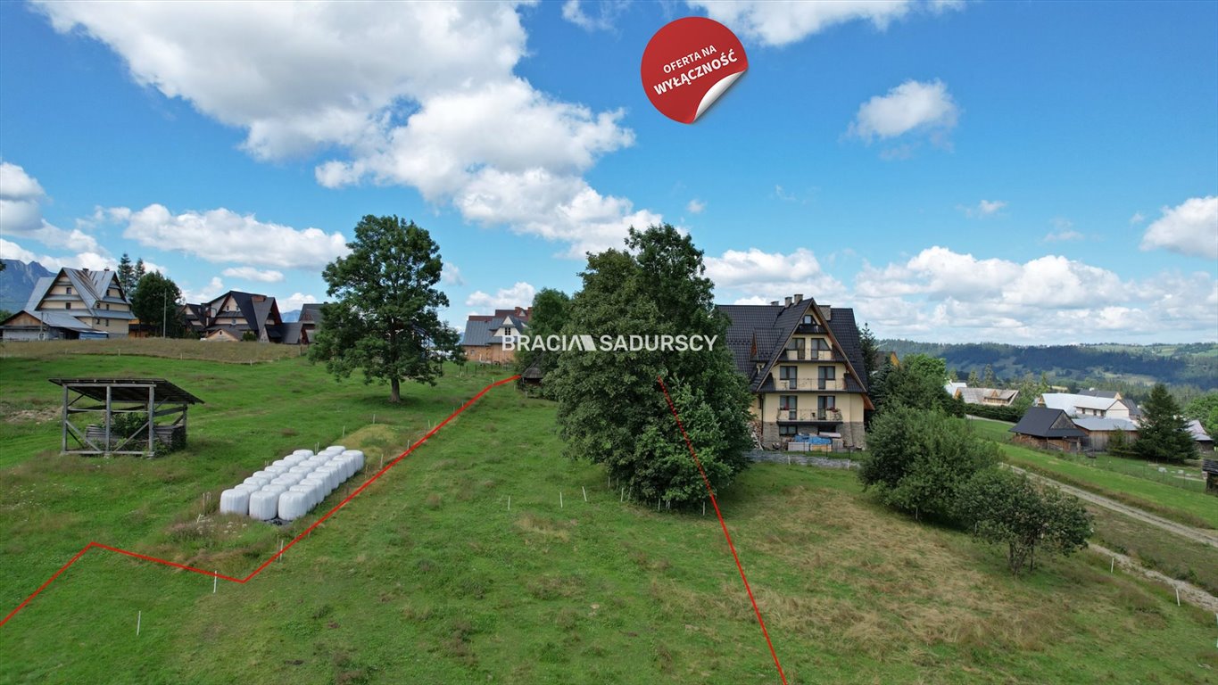 Działka budowlana na sprzedaż Poronin, Majerczykówka  11 350m2 Foto 9