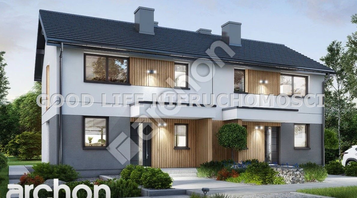 Dom bliźniak 81,4 m2 z dużą przestrzenią na piętrze Wólka Podleśna  81m2 Foto 1