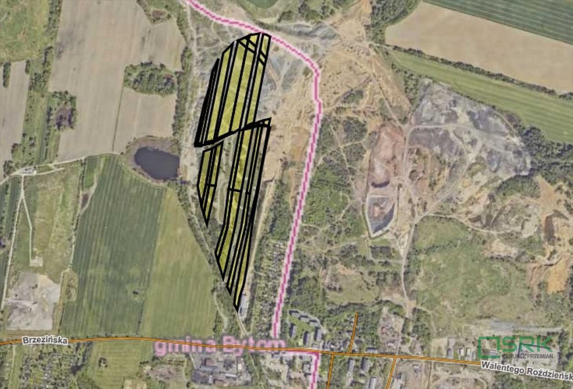 Inwestycyjna działka w Bytomiu, 47 150 m², bez drogi Bytom, Brzezińska  91 430m2 Foto 1