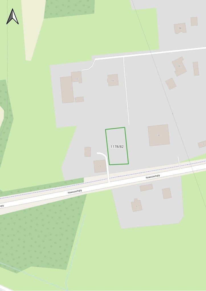 Działka 747 m² pod zabudowę jednorodzinną w Imielinie Imielin, Nowozachęty  747m2 Foto 1