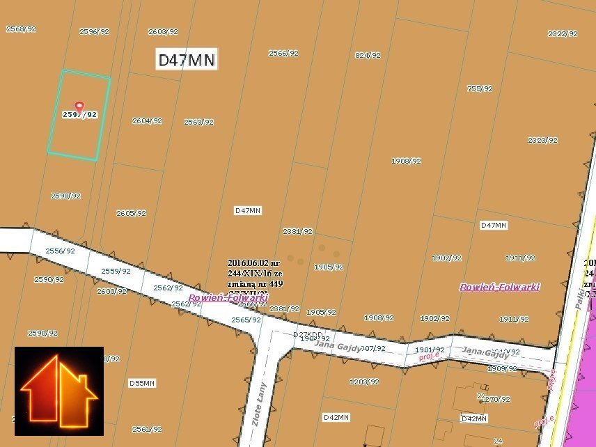 Działka budowlana 656 m² w Żorach – spokój i bliskość natury Żory, Władysława Pałki  656m2 Foto 1