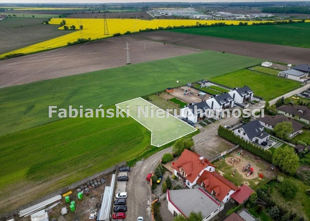 Działka budowlana na sprzedaż Dąbrowa  1 286m2 Foto 12