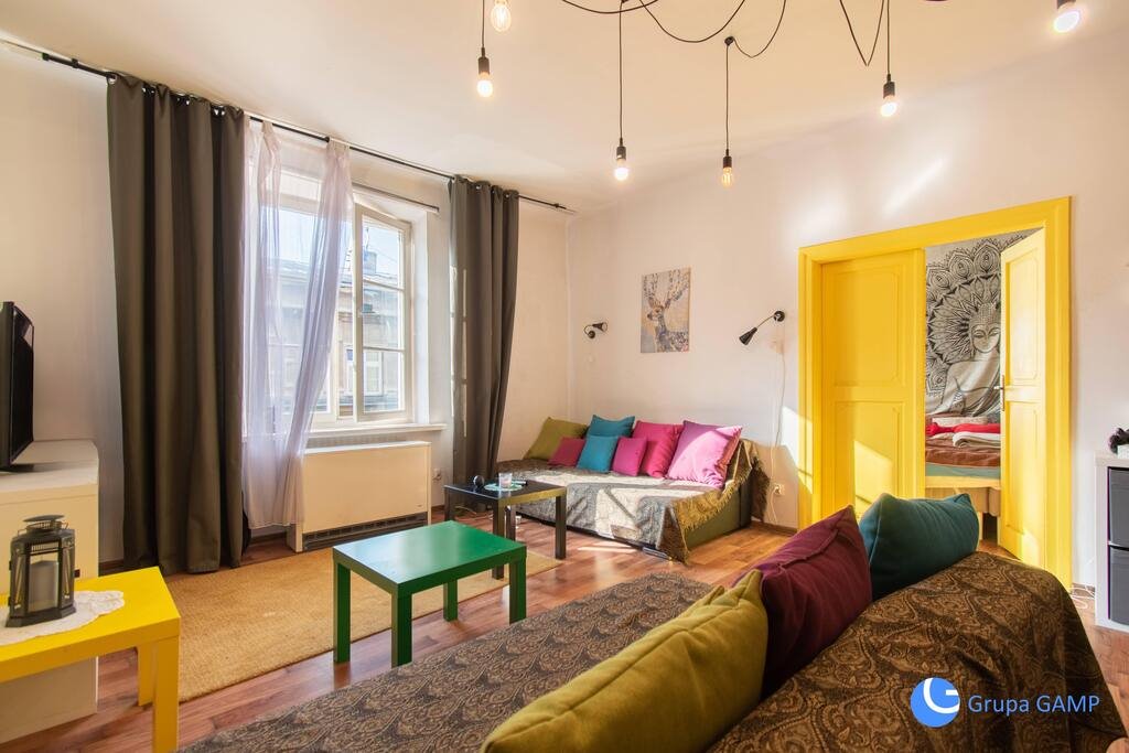 Mieszkanie dwupokojowe na wynajem Kraków, Stare Miasto, Stare Miasto, Sławkowska  59m2 Foto 1