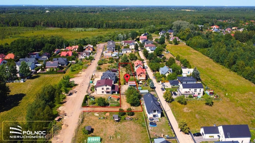 Działka budowlana na sprzedaż Wołomin, Jesienna  1 608m2 Foto 4