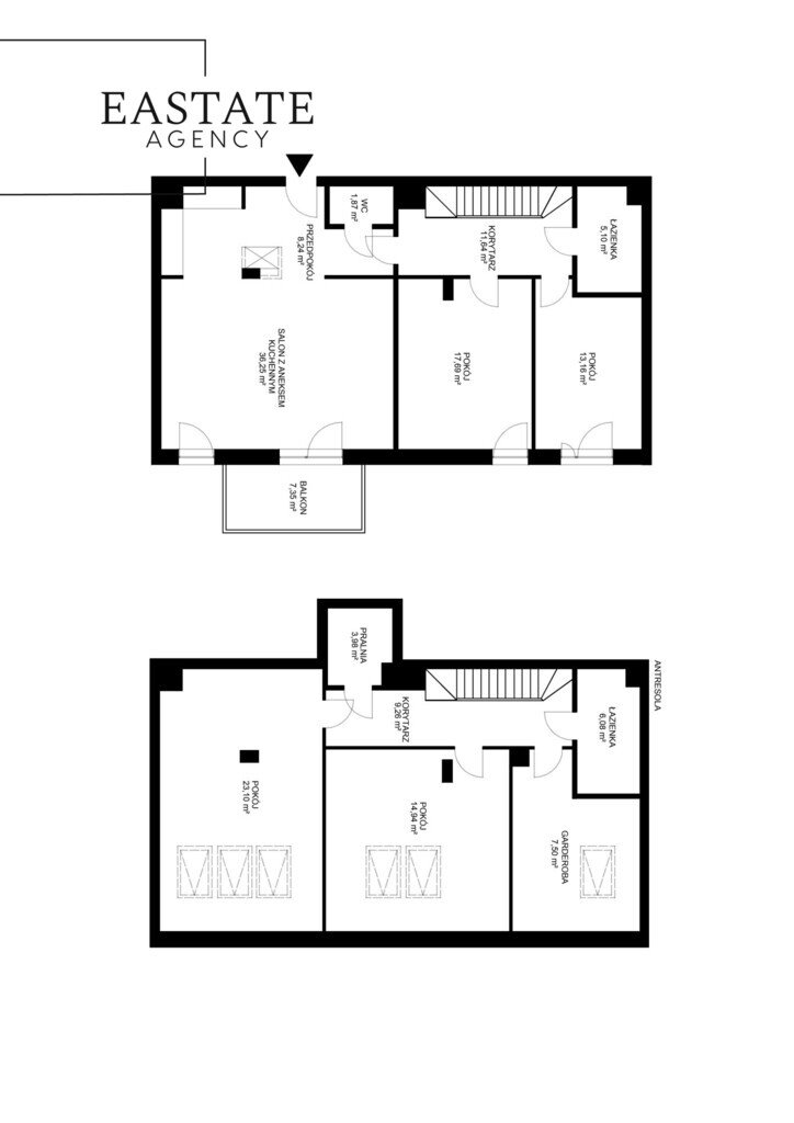 Polecam nowoczesne 6-pok. mieszkanie 160 m² z antresolą i garażem Piastów, Stanisława Bodycha  159m2 Foto 1