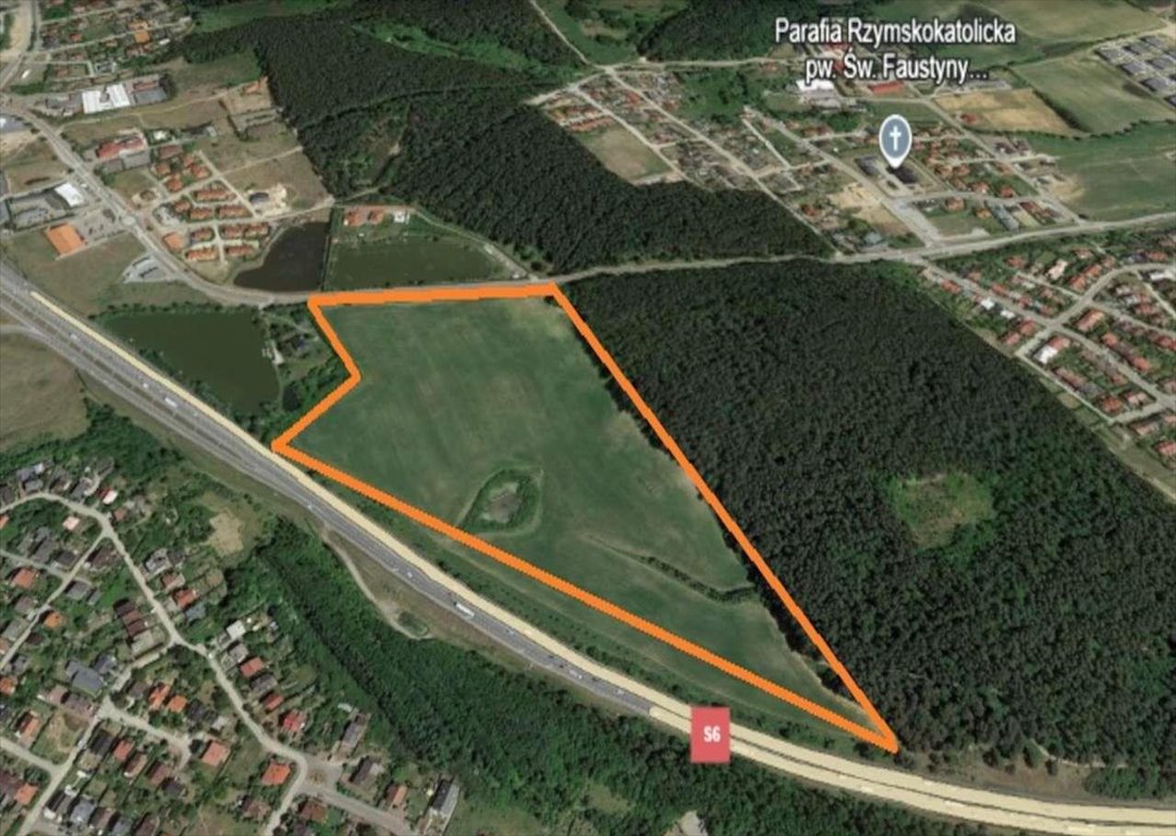 Inwestycyjna działka 110 337 m2 z MPZP w Straszynie Straszyn  110 337m2 Foto 1