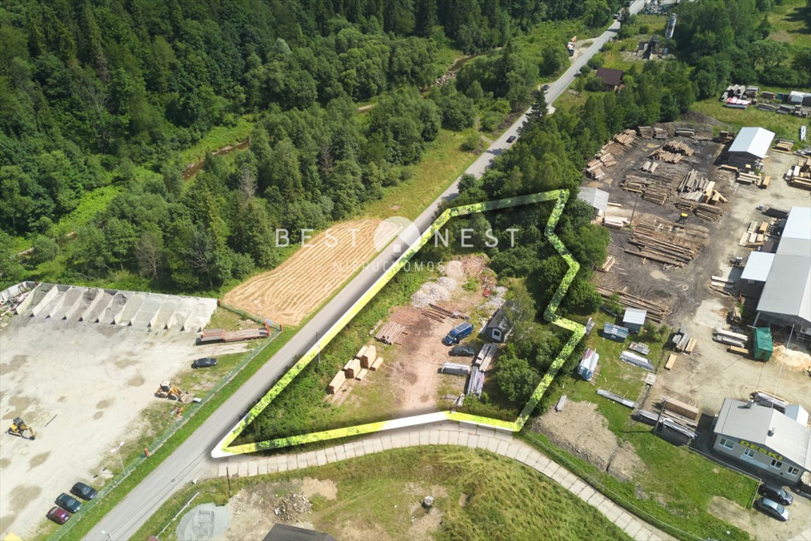 Działka przemysłowo-handlowa na sprzedaż Jeleśnia, Suska  3 401m2 Foto 11