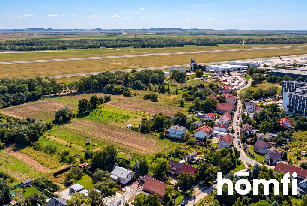 Sprzedam działkę inwestycyjną 1043 m² przy Porcie Lotniczym Wrocław Wrocław, Strachowice, Strachowice, Władysława Zarembowicza  1 043m2 Foto 1