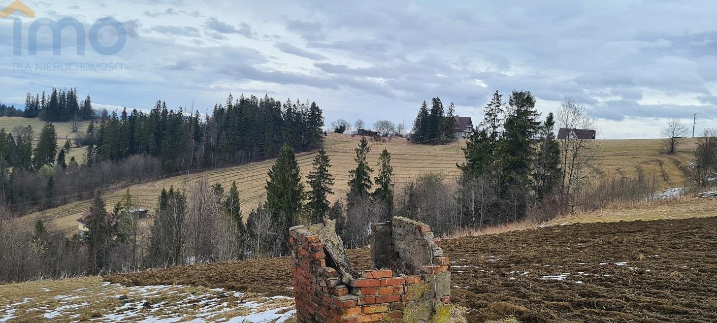 Działka budowlana 986 m² z WZ, asfalt, media, Gliczarów Gliczarów Górny  986m2 Foto 1