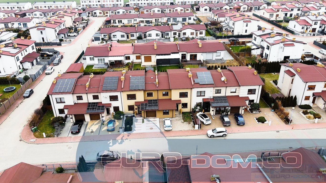 Dom szeregowy 149,7 m² z 4 pokojami i balkonem Skórzewo, Cytrynowa  150m2 Foto 1