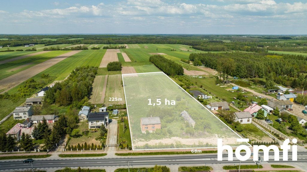 Działka budowlana na sprzedaż Strzałków  15 000m2 Foto 1