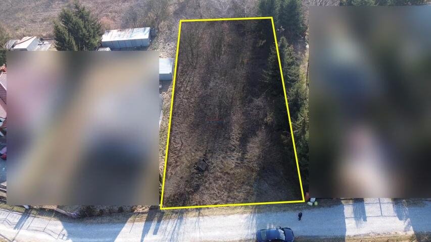 Działka 970 m² pod dom w spokojnej okolicy z mediami Prażmów, Prazmów  970m2 Foto 1