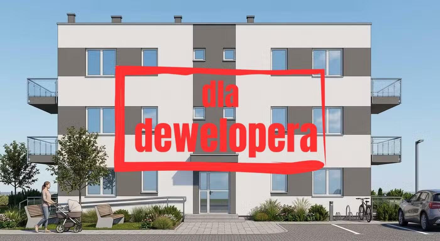 Działka pod budowę wielorodzinną z pozwoleniem (317 m²) Międzyświeć  1 000m2 Foto 1
