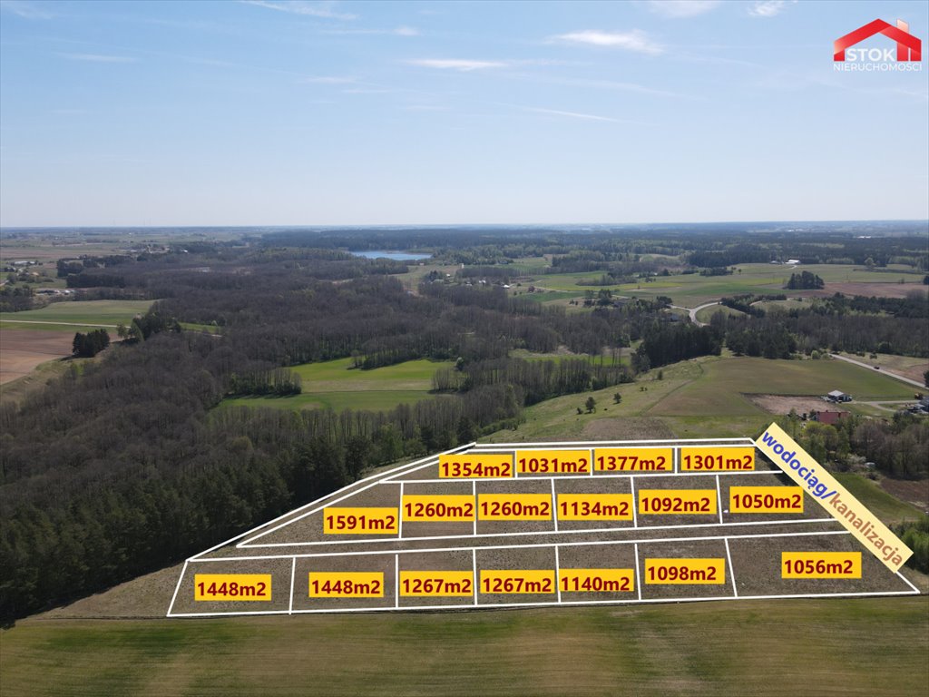 Działka 1050 m² z WZ i mediami, blisko asfaltu Kotowina  1 050m2 Foto 1