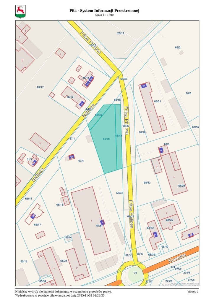 Działka komercyjna na sprzedaż Piła, Naftowa  3 684m2 Foto 1