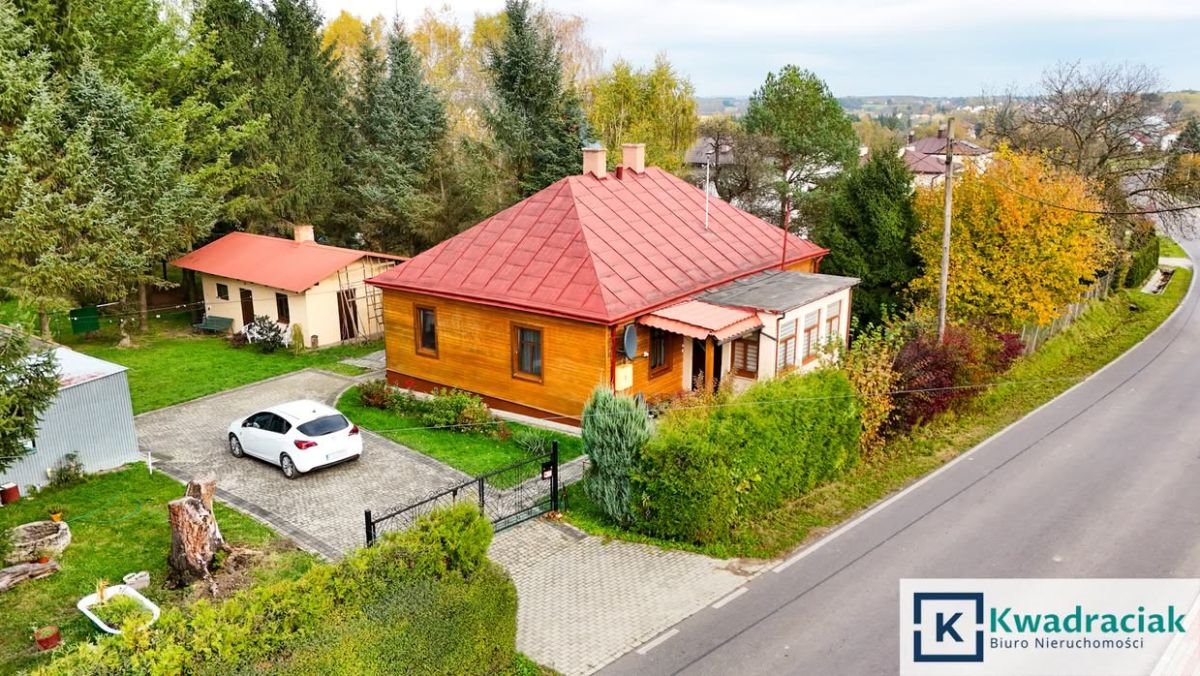 Urokliwy dom drewniany 96 m² na dużej działce 1,54 ha Żeglce  96m2 Foto 1
