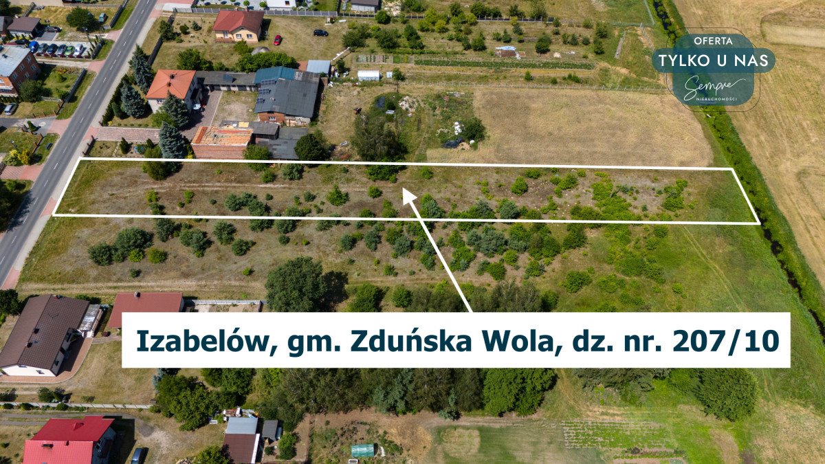 Działka rolna na sprzedaż Izabelów  3 417m2 Foto 11