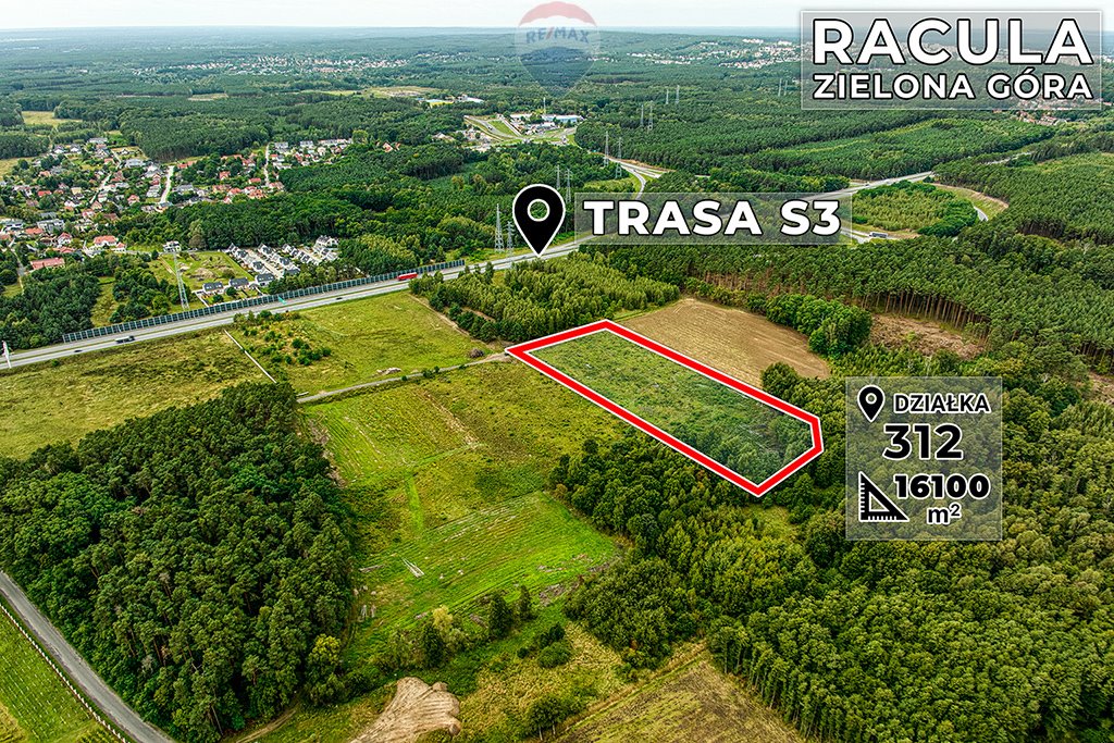 Działka inwestycyjna na sprzedaż Zielona Góra, Racula-Grabowa  16 100m2 Foto 1