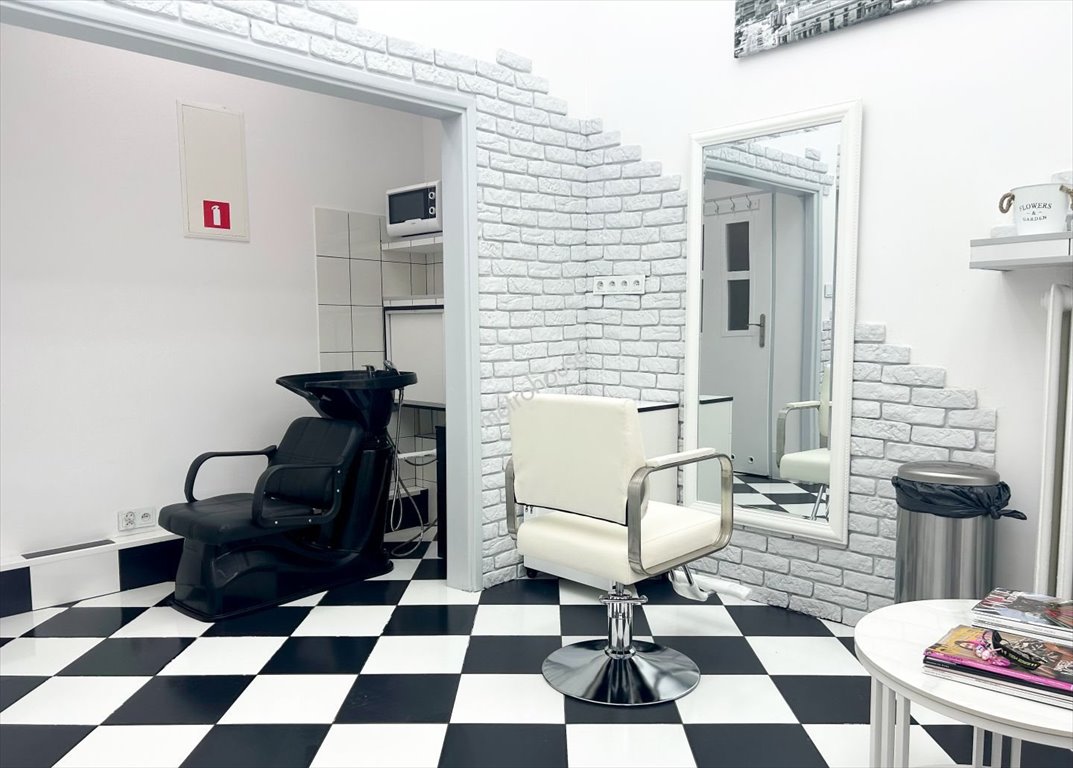Wynajem salon fryzjerski 18 m², pełne wyposażenie, centrum Warszawy Warszawa, Śródmieście, Elektoralna 23  18m2 Foto 1