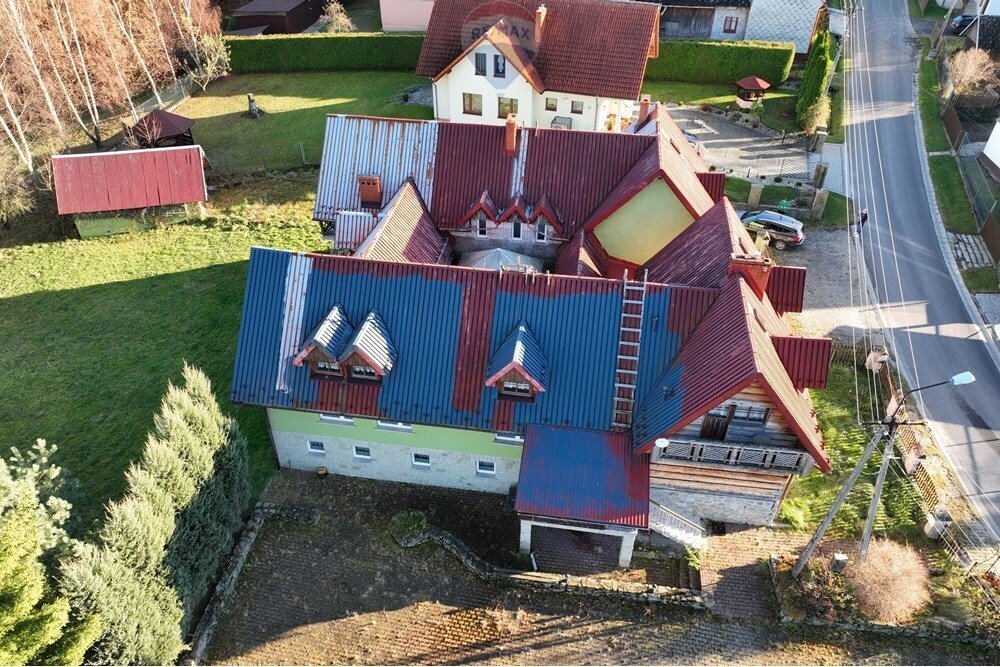 Unikalny pensjonat z 10 pokojami i widokami w Korbielowie Korbielów, Korbielów Górny  420m2 Foto 1
