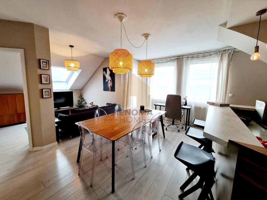 Polecam nowoczesne 63 m² dwupoziomowe mieszkanie z balkonem w Fabrycznej Wrocław, Fabryczna, Kokosowa  63m2 Foto 1