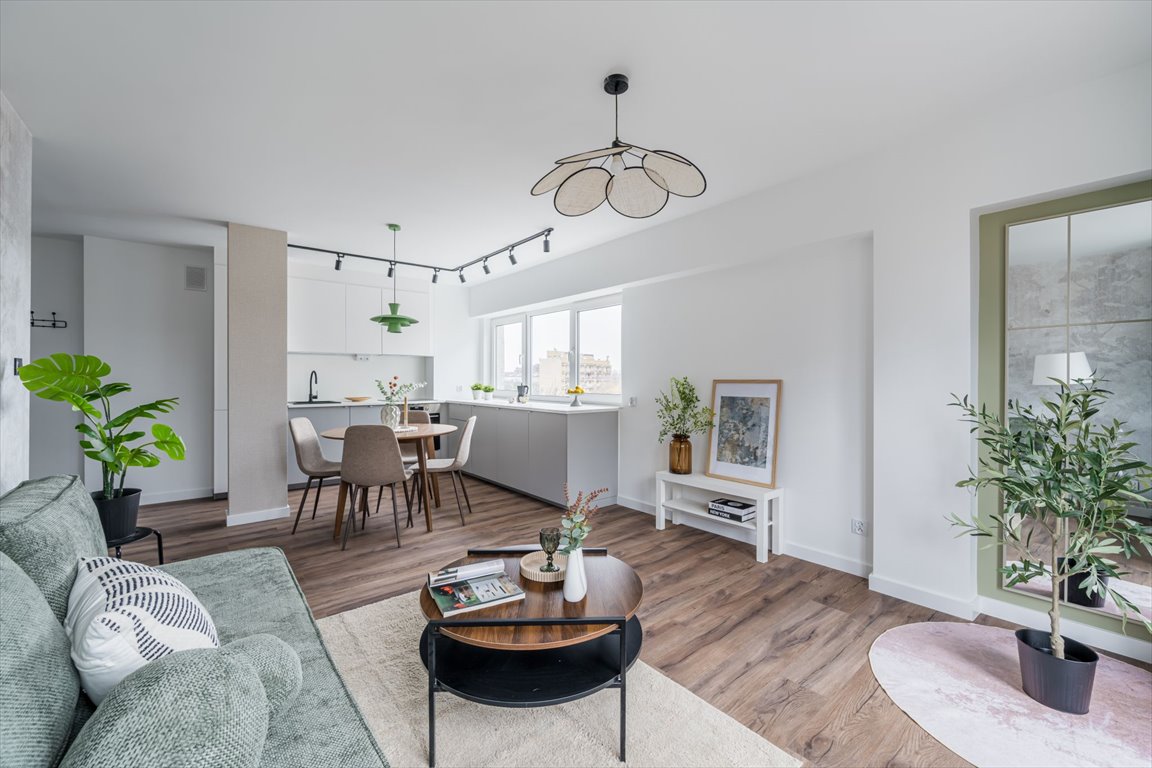 Nowoczesne 3 pokoje w stylu Japandi, blisko metra Warszawa, Wola, Młynów, Wolska 17  56m2 Foto 1