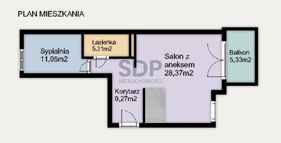 Mieszkanie trzypokojowe na sprzedaż Wrocław, Krzyki, Księże Małe, Krakowska  86m2 Foto 2