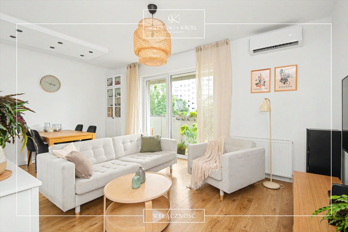 Przestronne mieszkanie 62,86 m² z tarasem w Poznaniu polecam! Poznań, Rataje, Inflancka  63m2 Foto 1