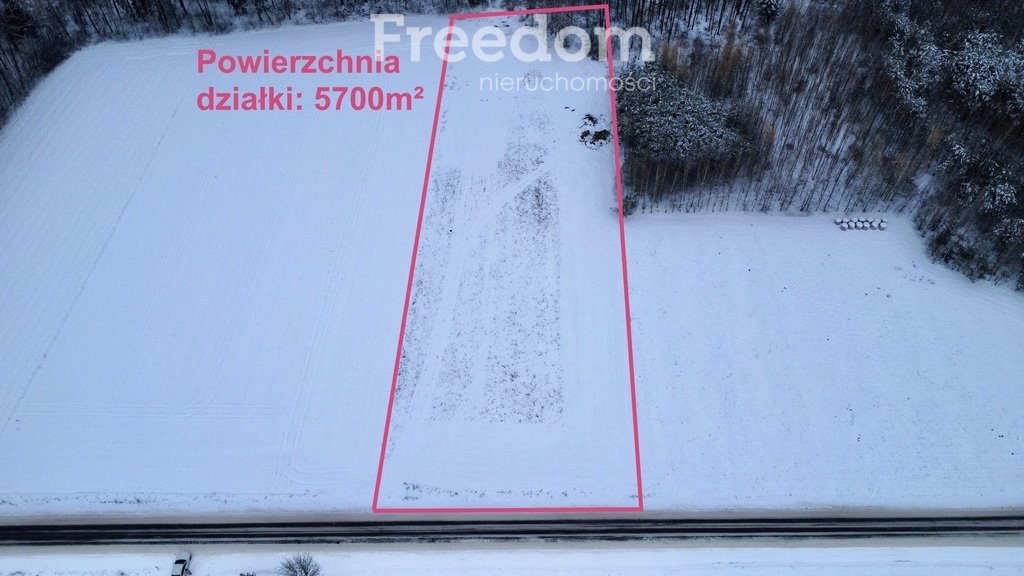 Działka budowlana na sprzedaż Grębków  5 700m2 Foto 1