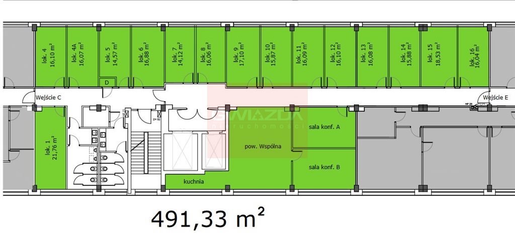 Lokal użytkowy na wynajem Warszawa, Ochota  495m2 Foto 1