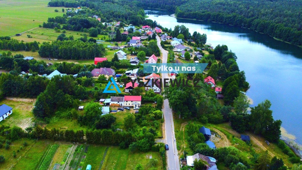 Działka 1780 m² z budynkiem, blisko jeziora Starzno Starzno  1 780m2 Foto 1