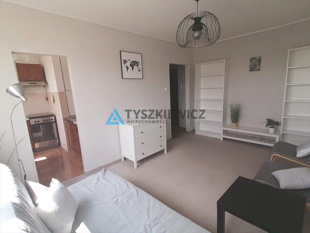 Kawalerka na wynajem Gdańsk, Przymorze, Prezydenta Lecha Kaczyńskiego  27m2 Foto 5