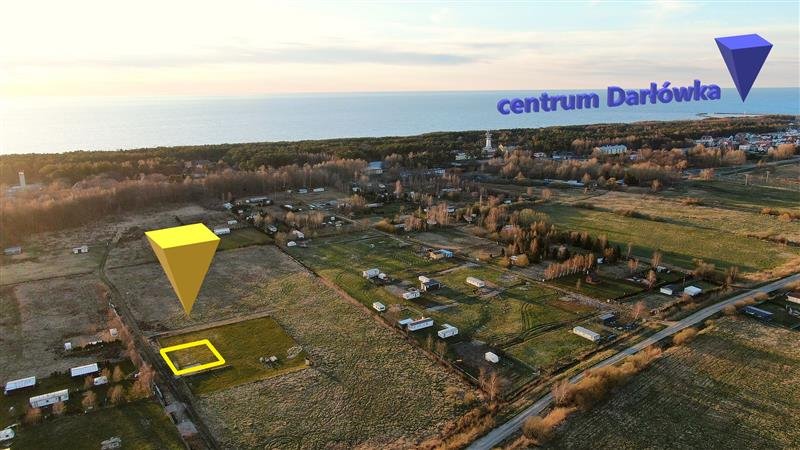 Działka rekreacyjna 312 m² blisko morza w Darłowie Darłowo, Darłówko, Darłówko, Lotników Morskich  312m2 Foto 1