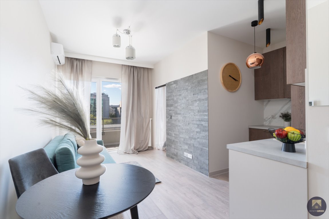 Nowoczesne 28 m² na Mokotowie z loggią i klimatyzacją Warszawa, Mokotów, Wołoska  28m2 Foto 1