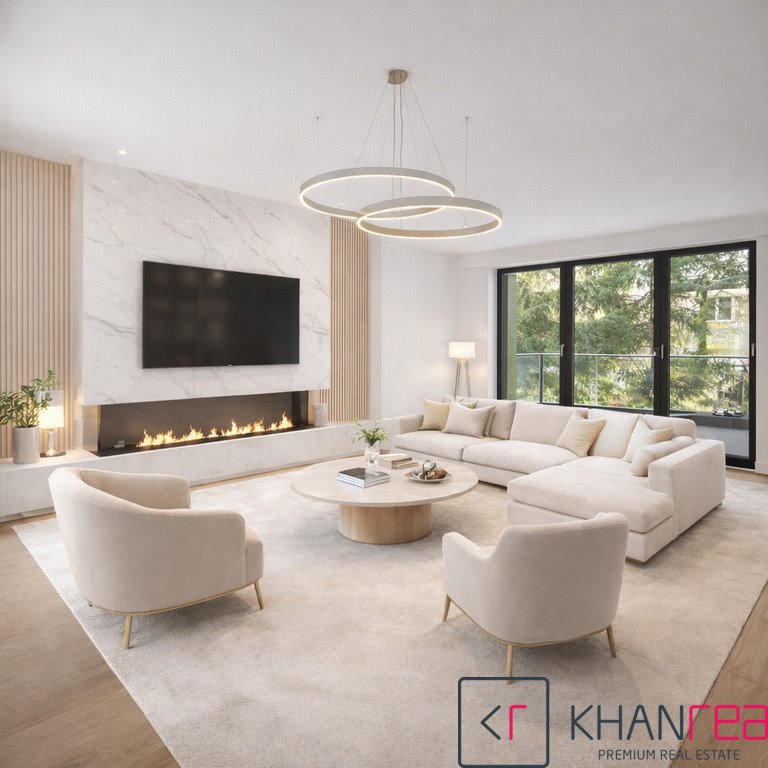 Ekskluzywny apartament 148 m² z 4 pokojami i garażem Warszawa, Górska  149m2 Foto 1