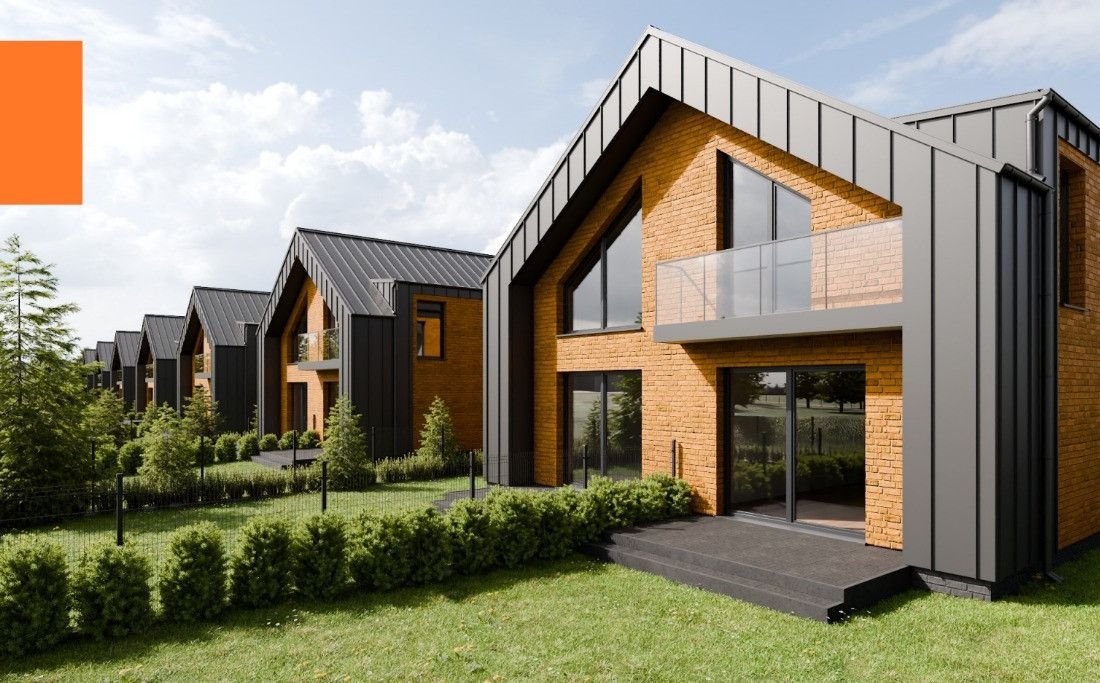 Nowoczesny dom z ogrodem 177 m² na zamkniętym osiedlu Chojnice  85m2 Foto 1