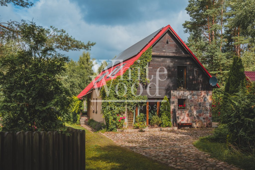 Do sprzedania nowoczesny dom pasywny 168 m² z jeziorem i stawem Pomieczyńska Huta  169m2 Foto 1