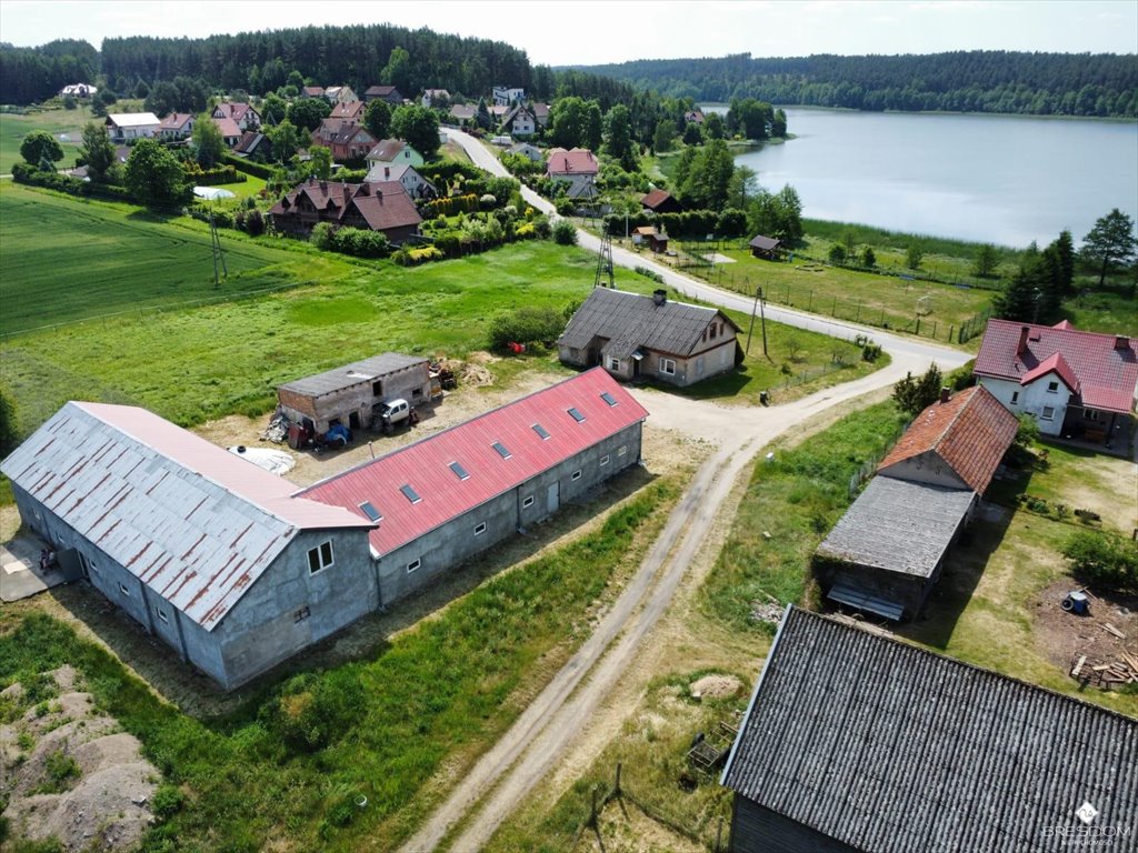 Sprzedam działkę 1658 m² z budynkami nad Jeziorem Wymój Wymój  1 658m2 Foto 1