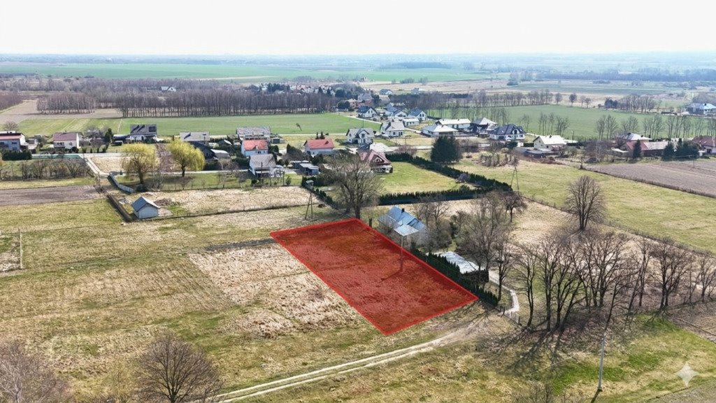 Działka 14,4 arów z WZ - prąd, woda, kanalizacja - blisko Rzeszowa Bratkowice  1 447m2 Foto 1