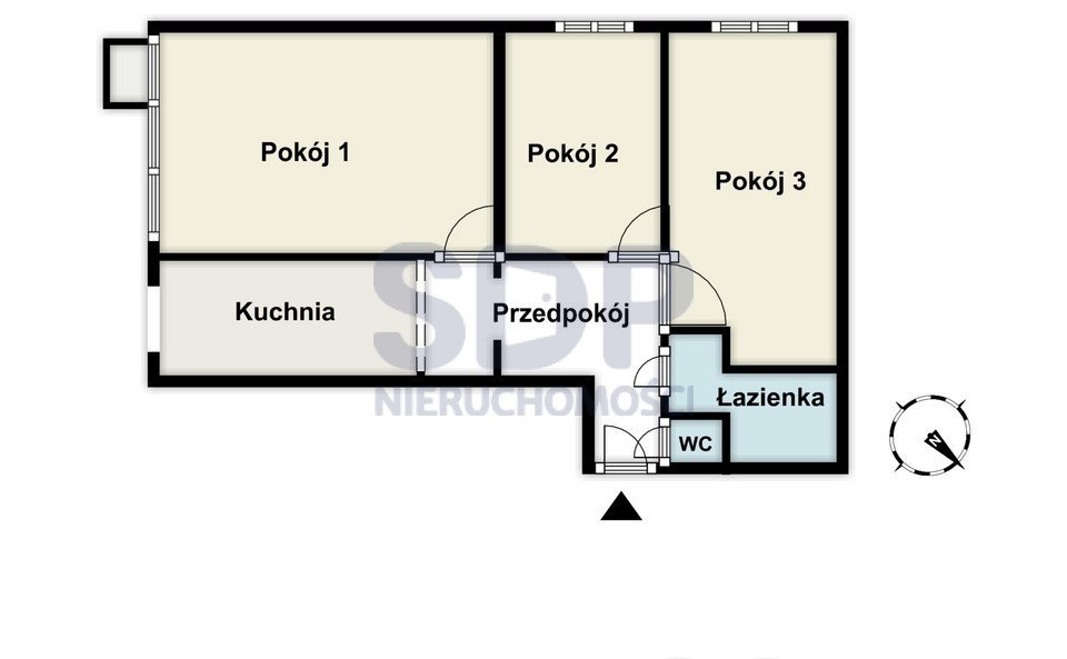 Mieszkanie trzypokojowe na sprzedaż Warszawa, Ochota, Żwirki i Wigury  60m2 Foto 3