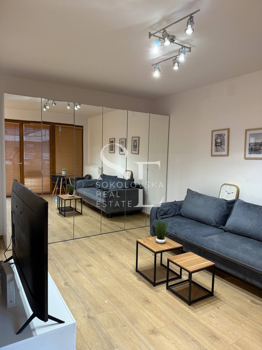 Elegancki 45 m² apartament z dużym balkonem - Wola Warszawa Warszawa, Wola, Marcina Kasprzaka  45m2 Foto 1