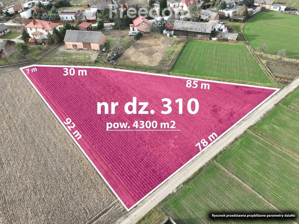 Do sprzedania działka 4300 m² z możliwością zabudowy i agroturystyki Łęg  4 300m2 Foto 1