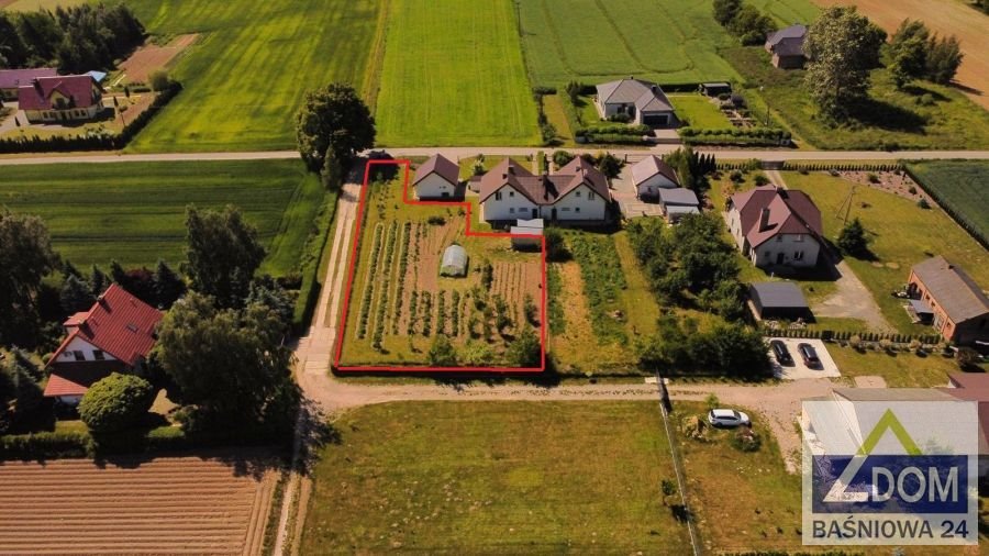 Działka pod bliźniak w spokojnej okolicy, 1551 m² Jastków, Panieńszczyzna  1 551m2 Foto 1