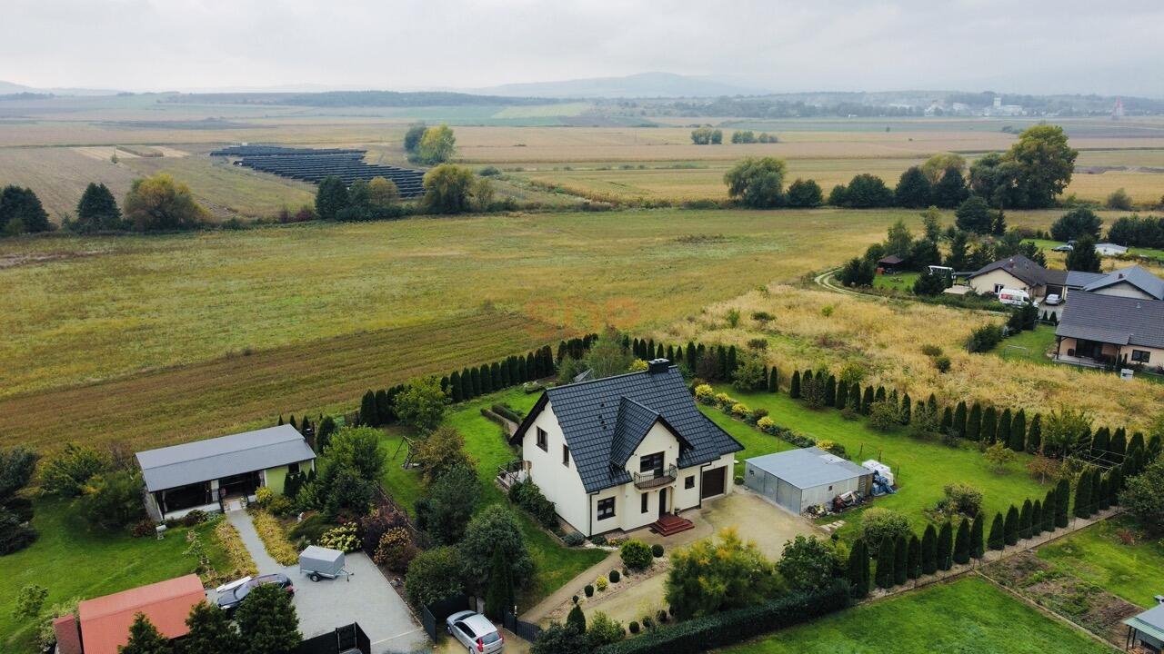 Przestronny dom z widokiem na Ślężę, ogrzewanie solarne Wilczkowice  180m2 Foto 1