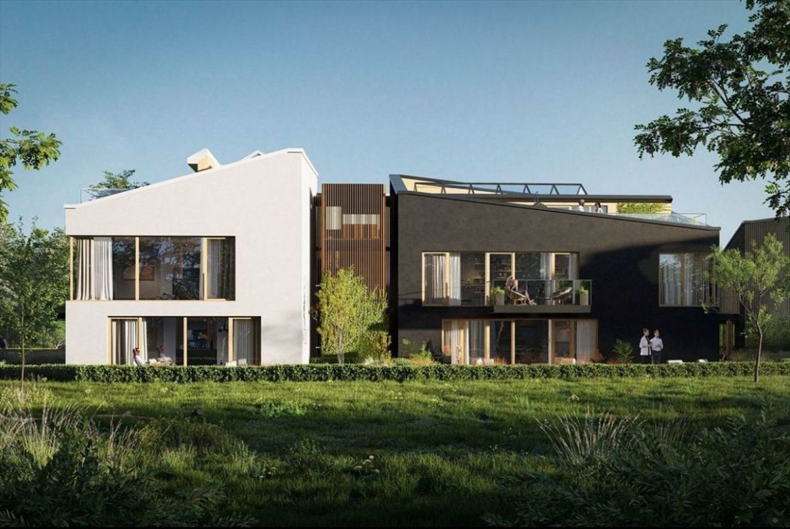 Nowoczesny dom z ogrodem na Wilanowie – 110,65 m² Warszawa, Wilanów, Zawady, Zdrowa  111m2 Foto 1