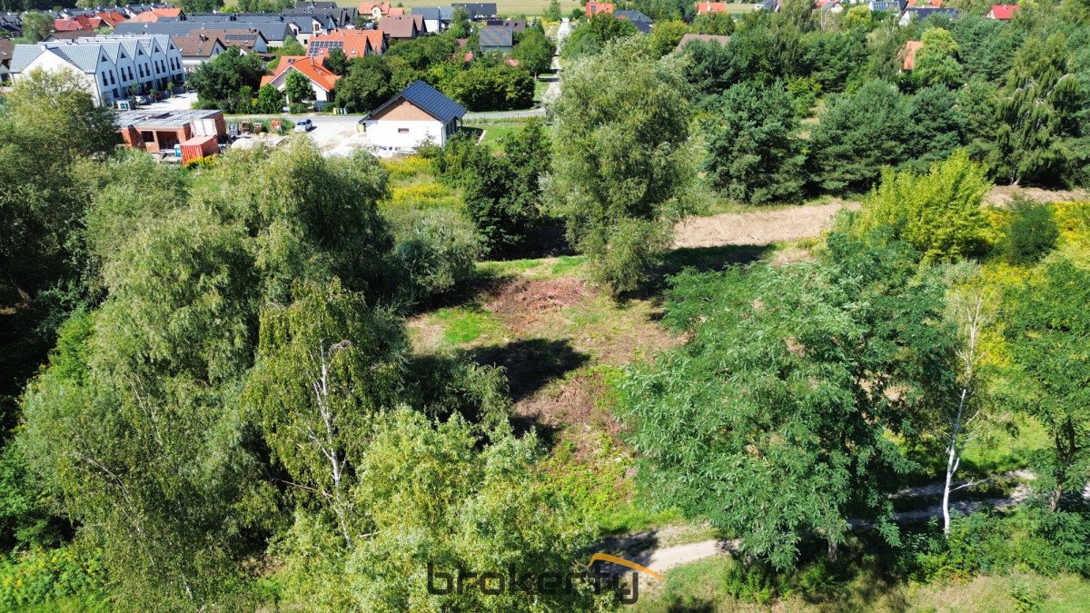 Działka budowlana na sprzedaż Dobrzykowice, Krótka  1 087m2 Foto 3