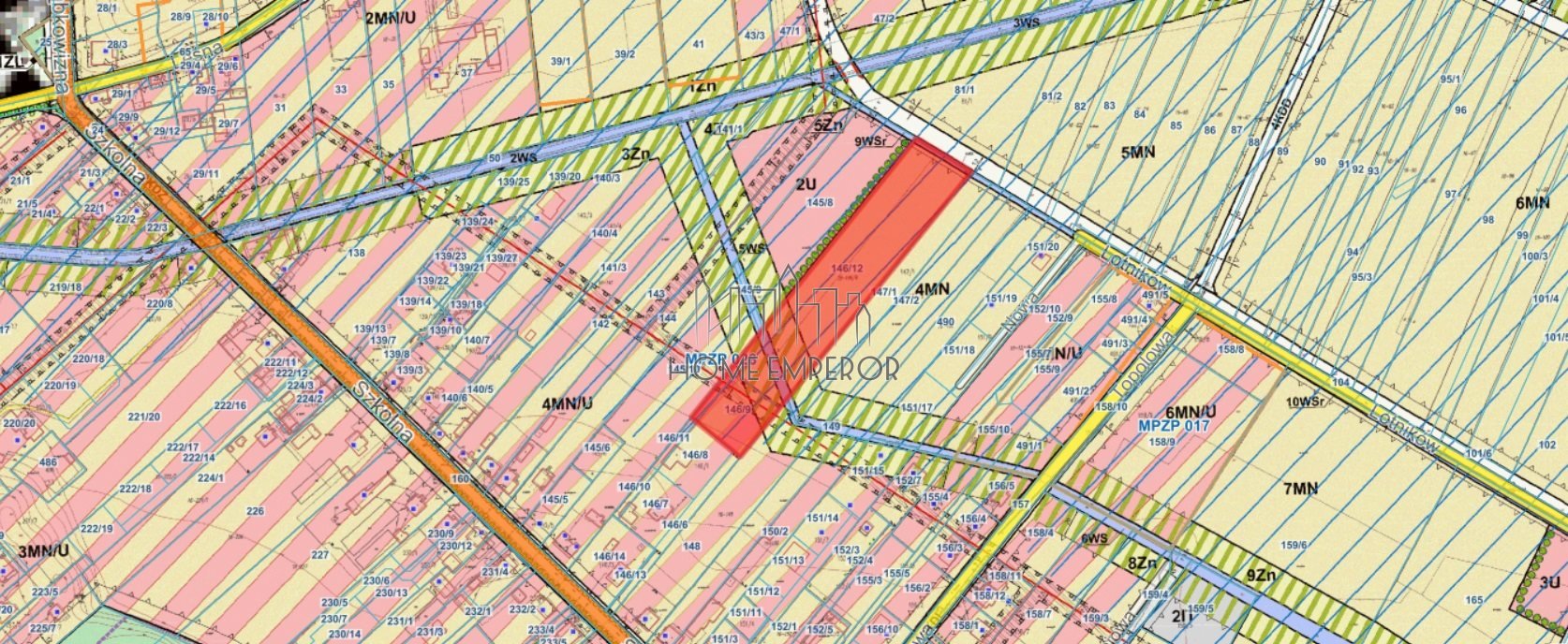 Działka pod zabudowę jednorodzinną 9732 m² z mediami w ulicy Wólka Radzymińska, Szkolna  9 732m2 Foto 1