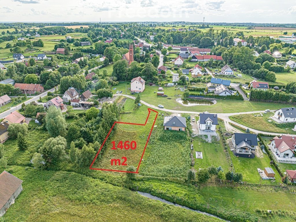 Działka budowlana na sprzedaż Milejewo, Kościelna  1 460m2 Foto 1