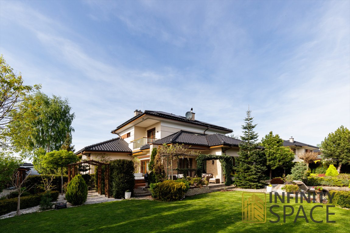 Ekskluzywny dom Wilanów 2017, ogród, smart home, garaż Warszawa, Wilanów, Rosy  277m2 Foto 1