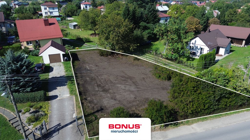 Działka budowlana 800 m² w centrum Krasnego z mediami Krasne  800m2 Foto 1